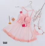 ⁦موديل بيبي دول قصير شيفون كود 6085⁩ - الصورة ⁦7⁩