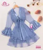 ⁦موديل صباحية كود 6909⁩ - الصورة ⁦2⁩