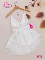 ⁦موديل بيبي دول قصير ستان جاكار  كود 6914⁩ - الصورة ⁦3⁩