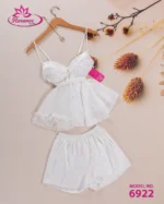 ⁦موديل بيجامه ستان جاكار كود 6922⁩ - الصورة ⁦2⁩