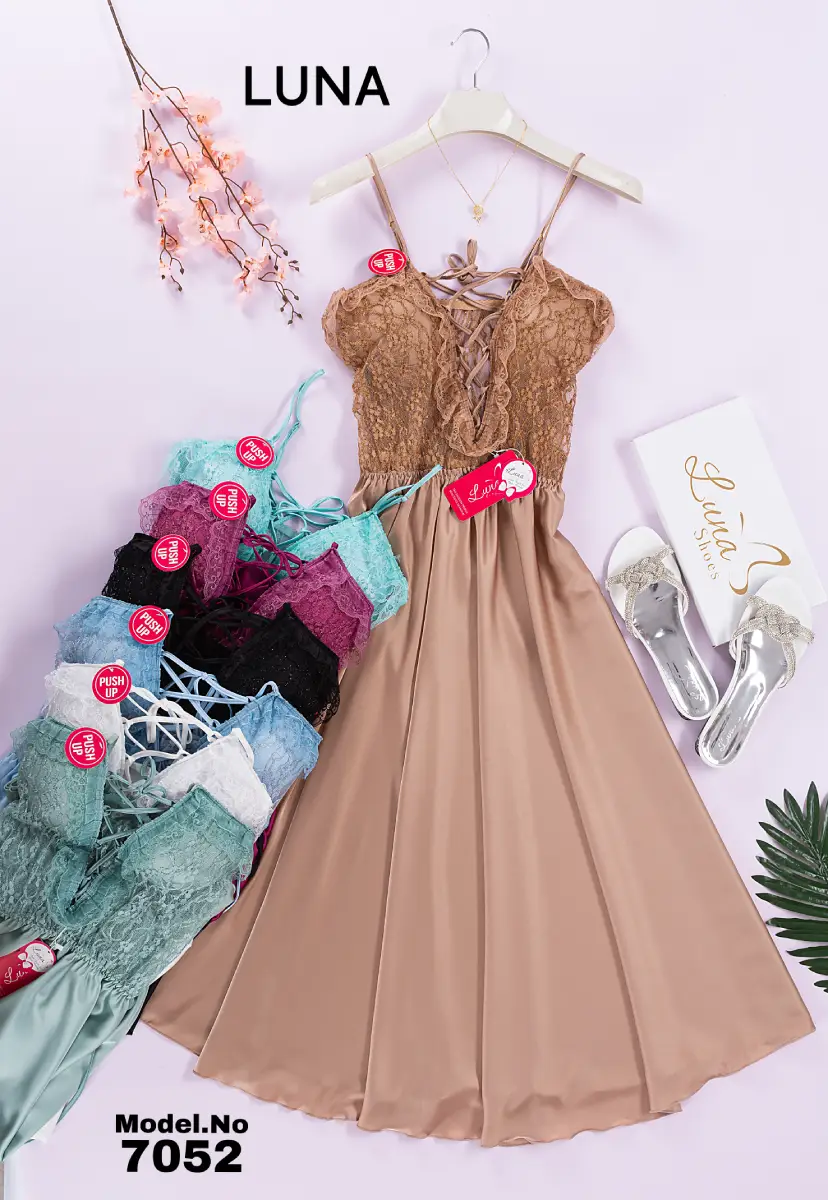 7052 1 موديل بيبي دول ستان طويل كود 7052 - الصورة 1