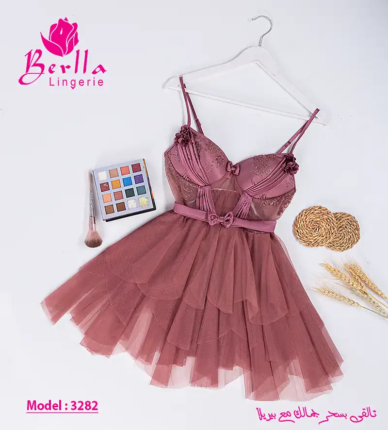 3282-3.webp موديل بيبي دول قصير كود 3282 - الصورة 1