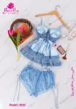 ⁦موديل بيجامة شورت كود 4030⁩ - الصورة ⁦6⁩