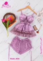 ⁦موديل بيجامة شورت كود 4030⁩ - الصورة ⁦9⁩