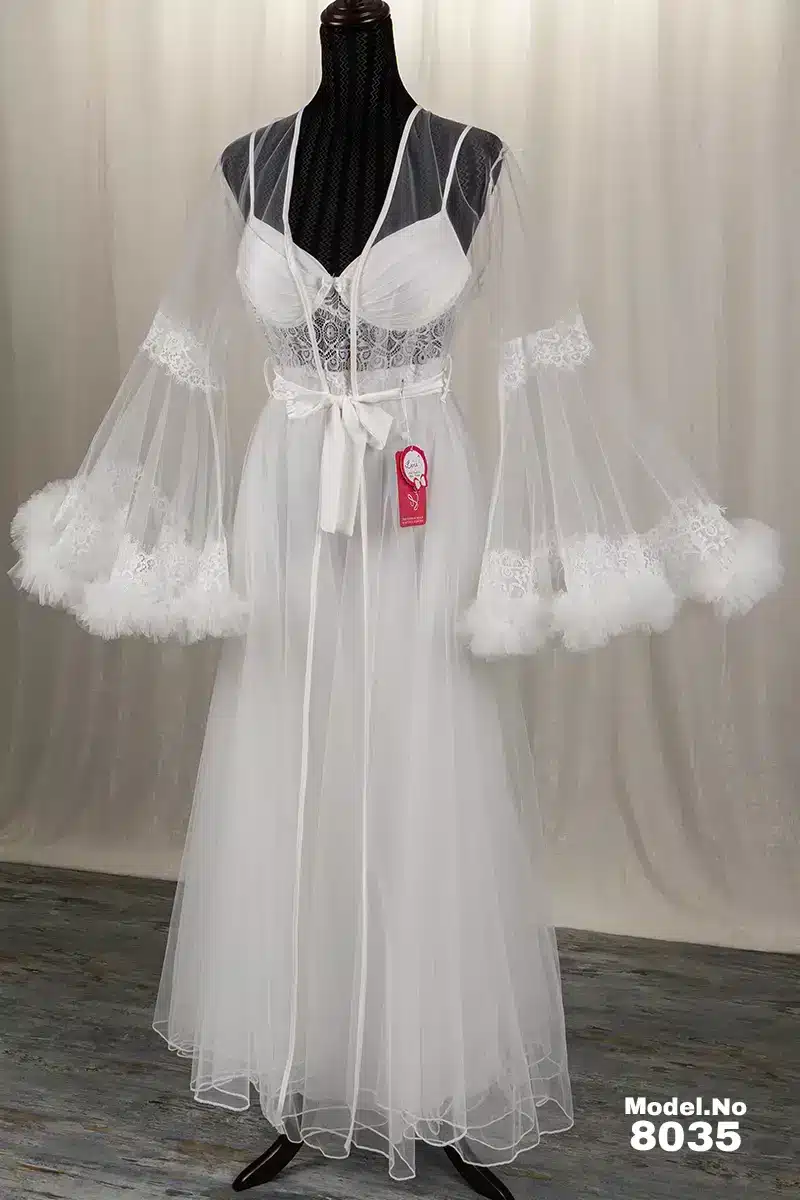 8035 39 موديل صباحية طويل كود 8035 - الصورة 1