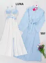 ⁦موديل قميص بروب طويل كود 9067⁩ - الصورة ⁦2⁩