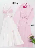 ⁦موديل قميص بروب طويل كود 9067⁩ - الصورة ⁦3⁩