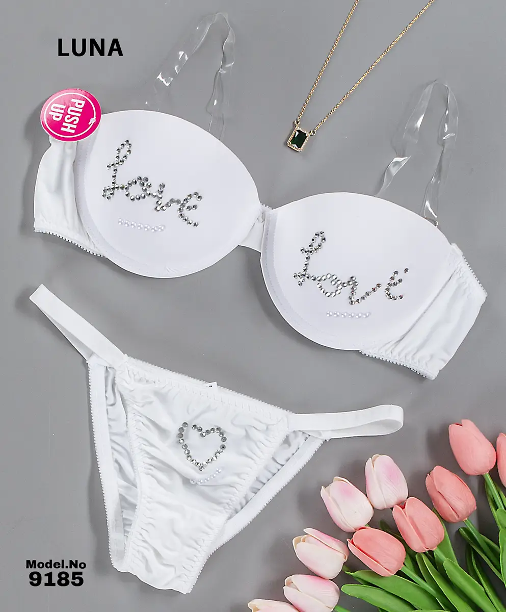 9185 1 موديل بيكيني ابيض كود 9185 - الصورة 1