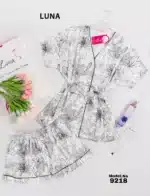⁦موديل بيجامه شورت كود 9218⁩ - الصورة ⁦4⁩