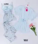 ⁦موديل بيجامه بنطلون ثلاث قطع كود 9223⁩ - الصورة ⁦3⁩