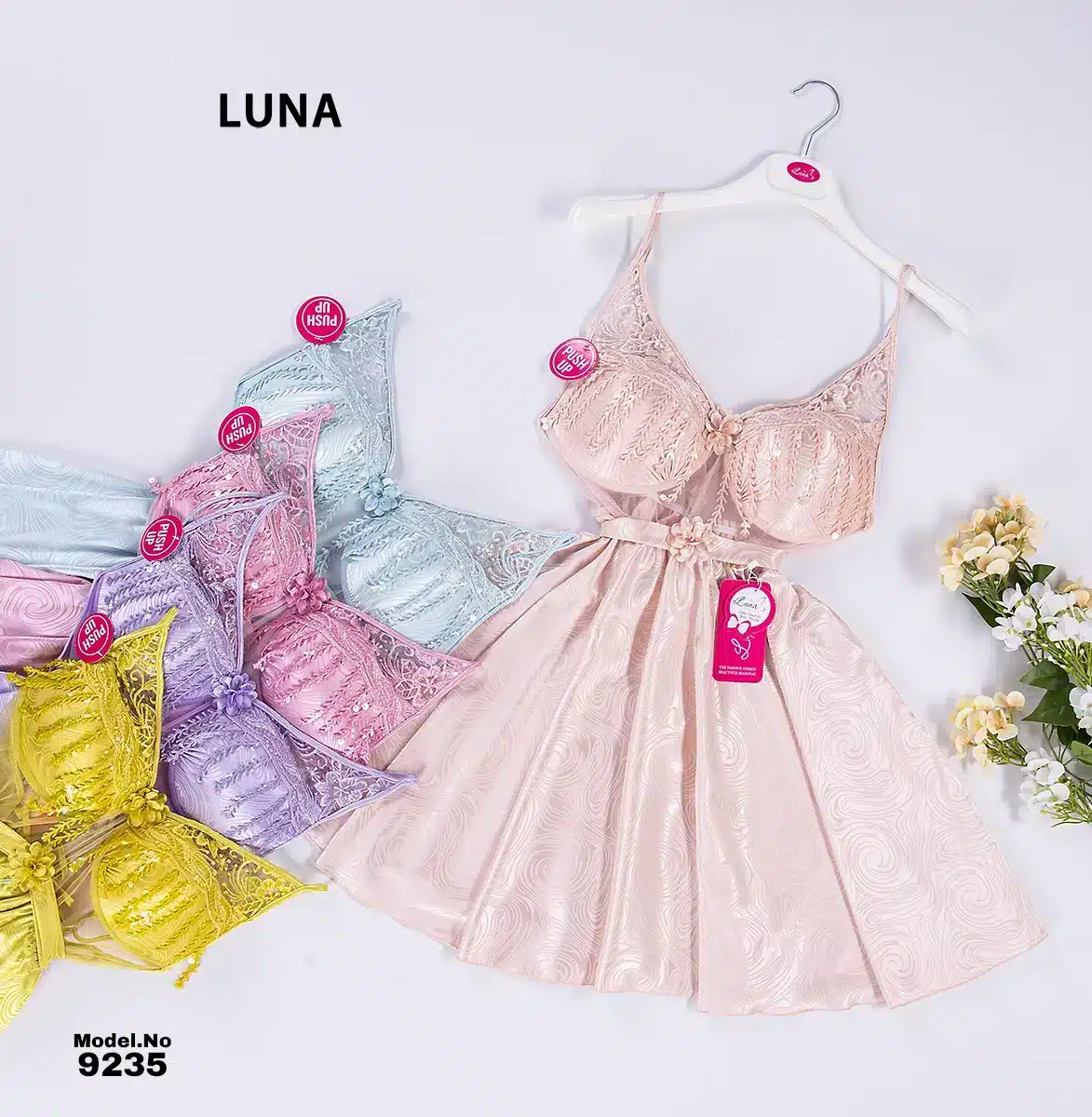 9235 6 موديل بيبي دول قصير كود 9235 - الصورة 1