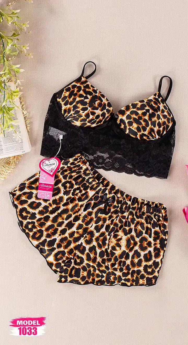 1033 3 طقم بيكيني تايجر شورت كود 1033 - الصورة 1