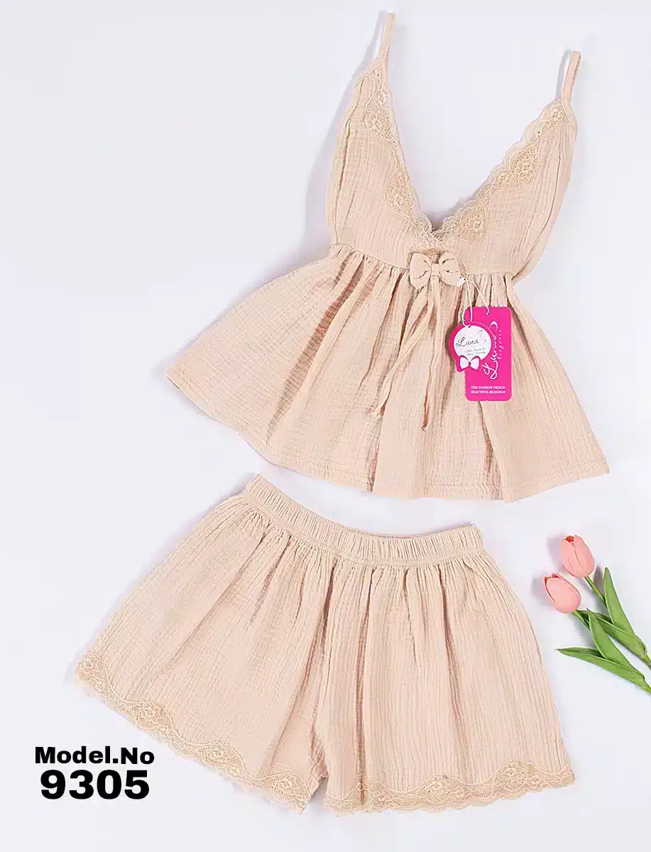 9305 3 موديل بيجامه شورت كود 9305 - الصورة 1