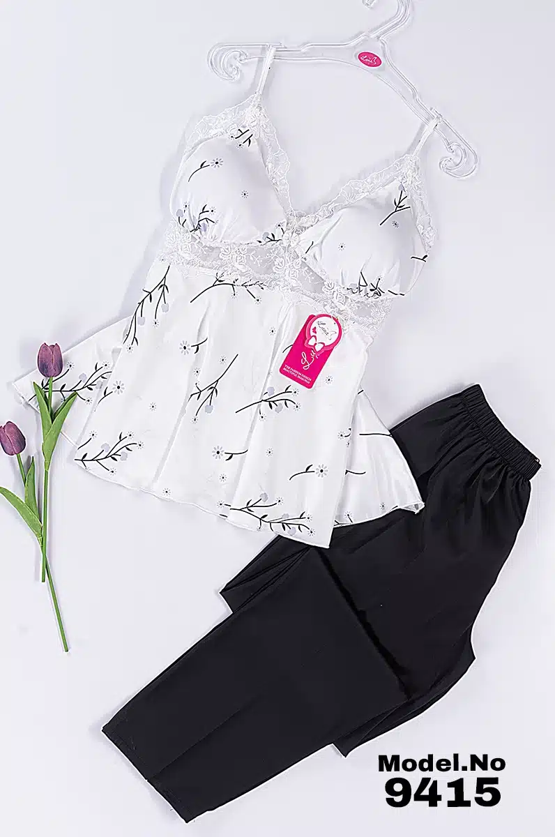 9415 3 موديل بيجامه بنطلون كود 9415 - الصورة 1