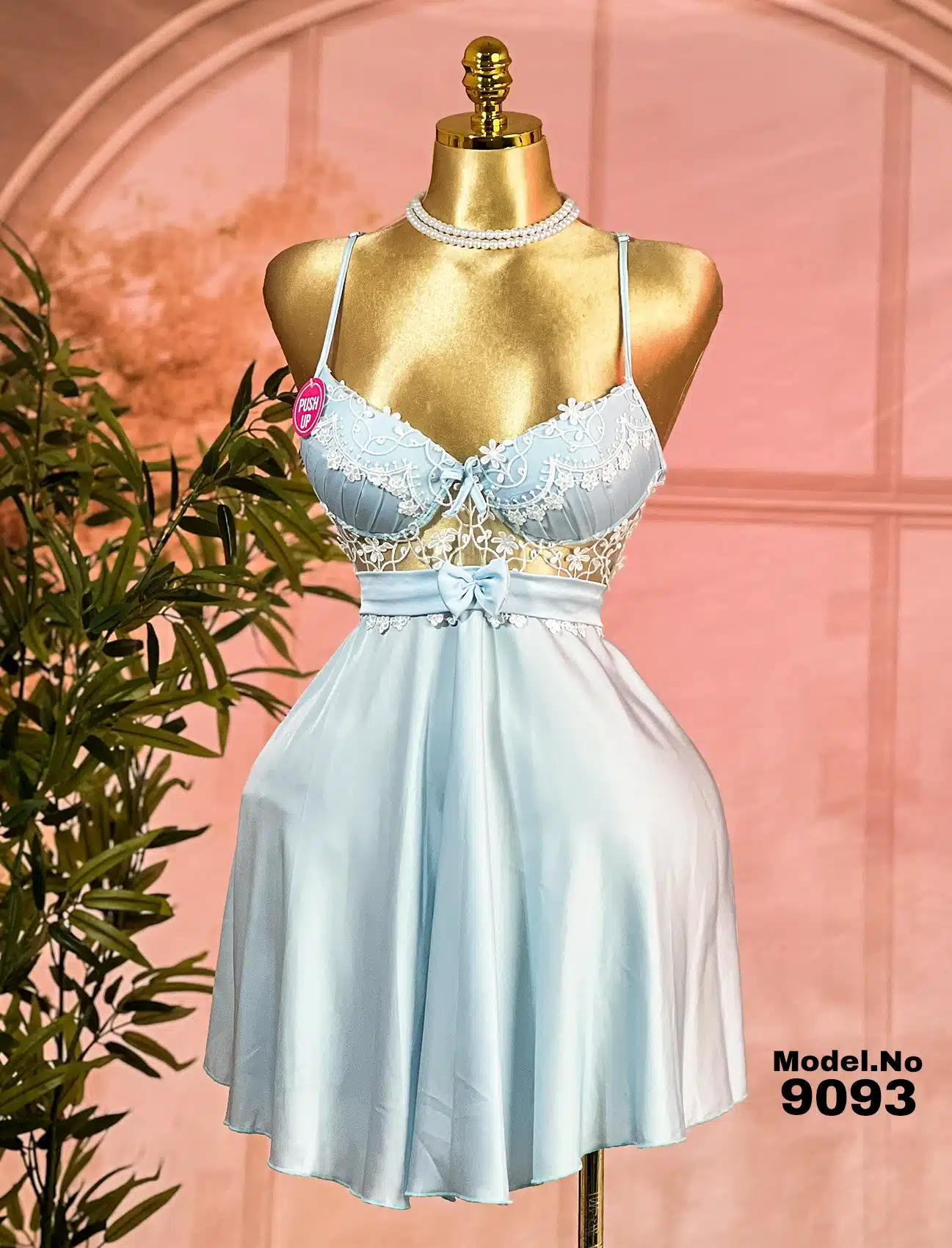 1 موديل بيبي دول قصير كود 9093 - الصورة 1