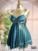 موديل بيبي دول قصير ستان جاكار كود 6921