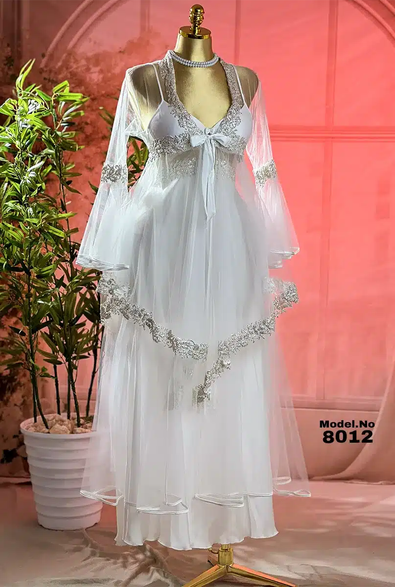 1 موديل صباحية طويل كود 8012 - الصورة 1