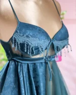 ⁦موديل بيبي دول قصير ستان جاكار كود 6921⁩ - الصورة ⁦2⁩