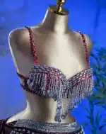 ⁦بدله رقص كب وحزام كود 46⁩ - الصورة ⁦2⁩