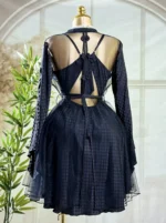 ⁦موديل قميص بروب قصير كود 9088⁩ - الصورة ⁦2⁩