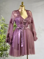 موديل صباحيه قصير كود 2841