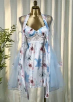 ⁦موديل قميص بروب قصير كود 9150⁩ - الصورة ⁦3⁩