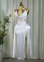 ⁦موديل قميص بروب طويل كود 9480⁩ - الصورة ⁦5⁩