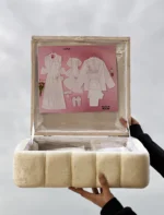 ⁦بوكس طقم العروسه - أبيض - كود 9236⁩ - الصورة ⁦2⁩