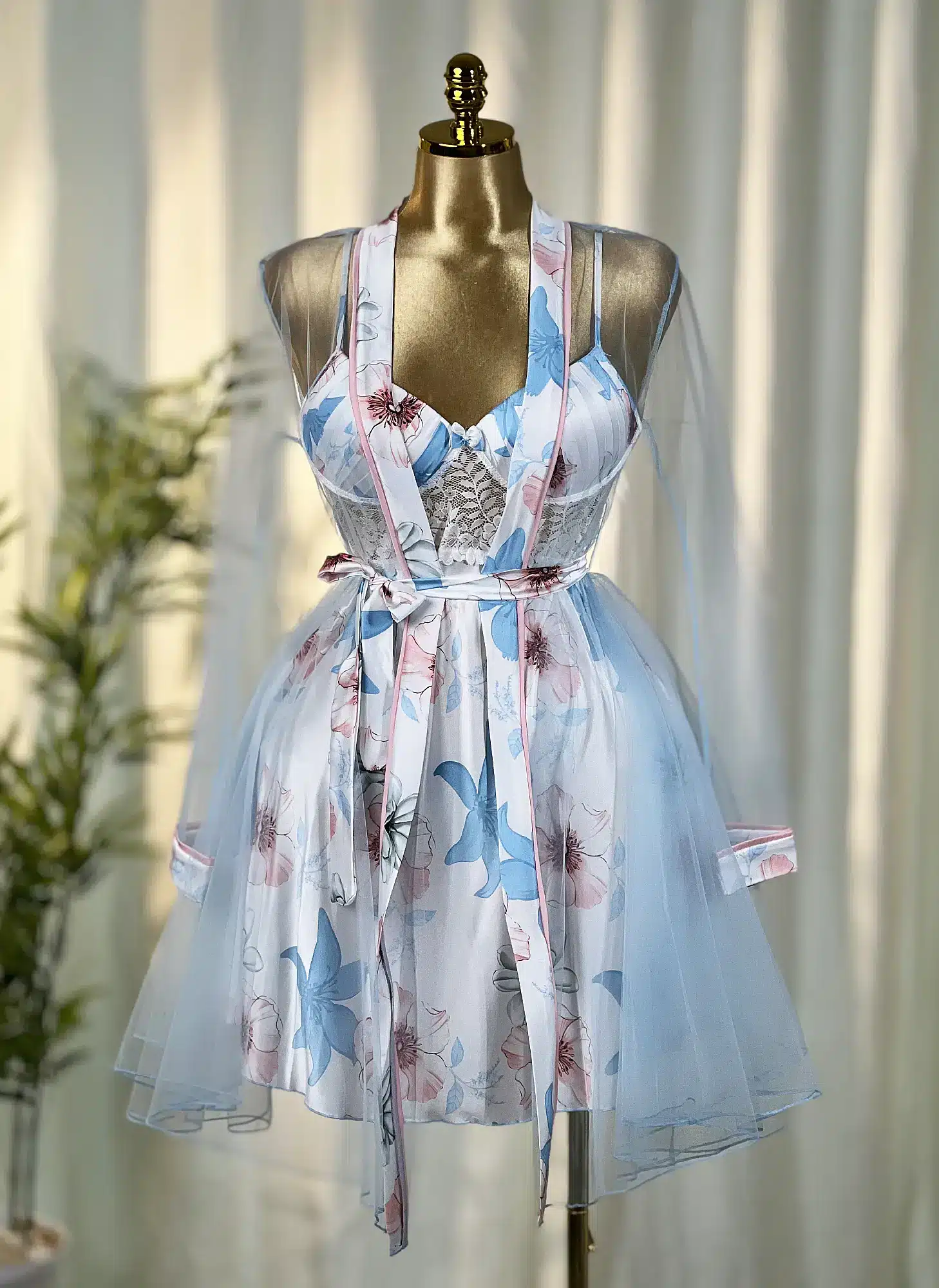 2 (64) موديل قميص بروب قصير كود 9150 - الصورة 1