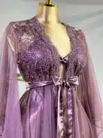 ⁦موديل صباحيه طويل كود 2143⁩ - الصورة ⁦3⁩