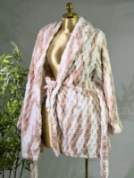 ⁦موديل روب قصير شتوي كود 7112⁩ - الصورة ⁦2⁩