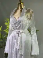 ⁦موديل صباحيه طويل كود 9320⁩ - الصورة ⁦2⁩