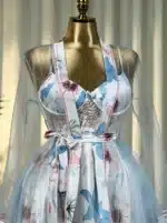 ⁦موديل قميص بروب قصير كود 9150⁩ - الصورة ⁦2⁩