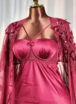 ⁦موديل قميص بروب طويل كود 1207⁩ - الصورة ⁦4⁩