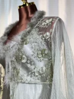 ⁦موديل قميص بروب طويل كود 1131⁩ - الصورة ⁦4⁩