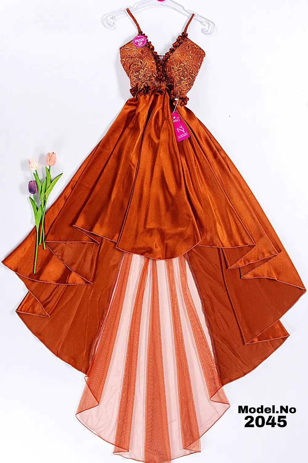 2045 1 (2) موديل بيبي دول طويل كود 2045 - الصورة 1