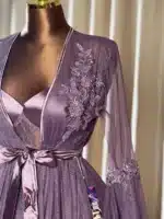 ⁦موديل صباحيه قصير كود 1190⁩ - الصورة ⁦3⁩